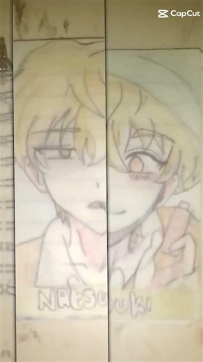 NATSUKI"aku aslinya ada 2 orang🙂🙃" #menggambar#tamonsbside#art#anime#catcapers #artist