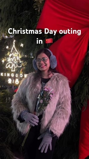 Christmas vibe in china 🇨🇳✨