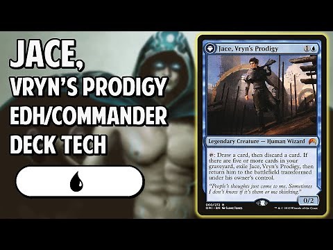 Jace, Jace, and More Jace! Jace, Vryn's Prodigy EDH/Commander Deck Tech!