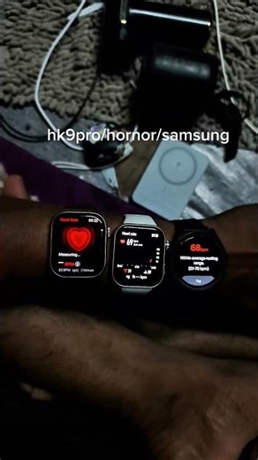 hart rate sensor test hk9pro,hornor,samsung