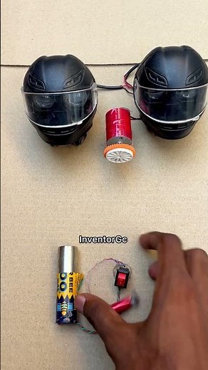 How to Power Two Bike Helmet Lights Using a Mini Vibration Motor