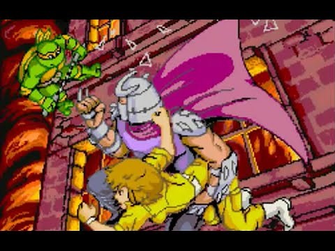 Teenage Mutant Ninja Turtles: The Arcade Game (GameCube) Playthrough - NintendoComplete