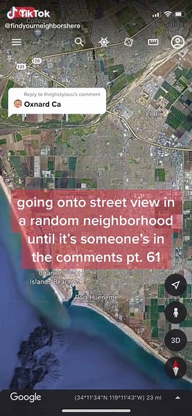 Exploring Oxnard, CA with Google Maps Street View