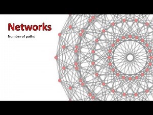 Networks - Number of paths