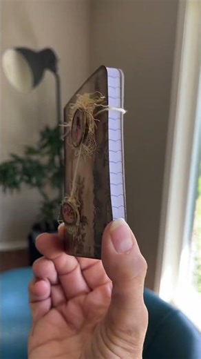 Mini composition notebook upgrade. 📓Watch my ‘HOW-TO’ video for step-by-step instructions.