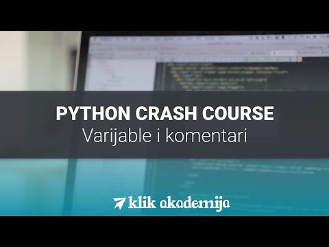 Varijable i komentari | Programiranje u Pythonu za početnike | Lekcija 2