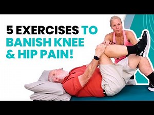 Banish Knee & Hip Pain! 5 Must-Do Exercises with Coach Kim 💪🦵