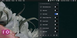 Como ocultar / exibir ícones da área de trabalho na barra de menu do macOS - Moyens I/O