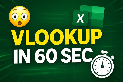 1.8K views · 16 reactions | How to use Vlookup in excel? Master VLOOKUP for Multiple Matches: The Ultimate Guide 2025 Want to learn VLOOKUP in just 60 seconds?  In this video, we break down one of Excel's most powerful formulas with a quick example and real-life use case.  What you’ll learn: How to use VLOOKUP step-by-step What each part of the formula means #ExcelTutorial #VLOOKUP #ExcelFormula #LearnExcel #Shorts #ExcelTips #ExcelIn60S | Excel Tricks | Facebook