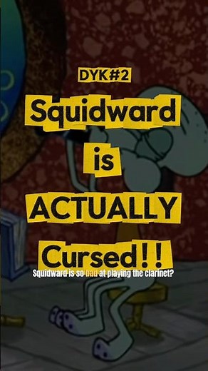 The Dark Secret Behind Squidward’s Clarinet Skill😱