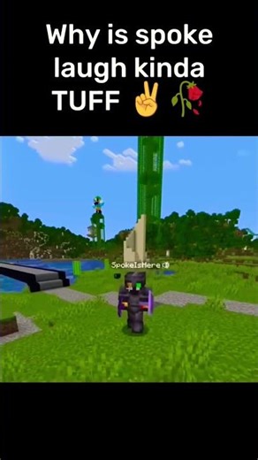 Spoke has such a legendary laugh ✌️😂 Minecraft Unstable Smp #shorts #memes
