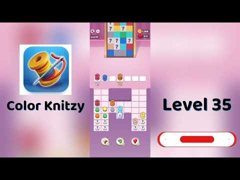 Color Knitzy Level 35 Walkthrough | Step-by-Step Guide 🧶✨ | SolutionGuruji