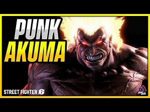 SF6 ▰ PUNK Beast Mode Akuma !! 【Street Fighter 6 High Level Gameplay】