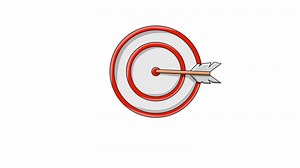 Download animated archery target board icon for free