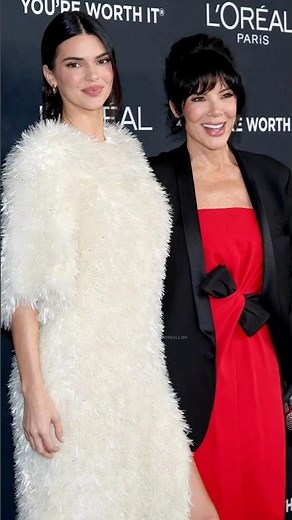 Kendall Jenner & Kris Jenner Shine in Festive Glam at L'Oréal Paris Women of Worth 20th Anniversary