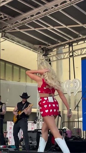 Megan Moroney Sings “Am I Okay?” Live 2025 iHeartCountry Festival
