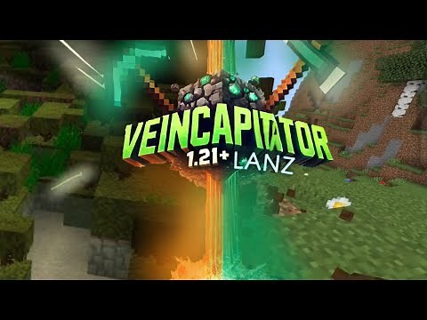 VeinMiner & Tree Capitator: Best Survival Addon for MCPE 1.21+ | VeinCapitator Addon Review!