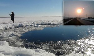 Fireball from outer space: 1,000 injured as 40-ton meteor travelling at 33,000mph explodes over a terrified town