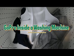 Gopro Inside a Washing Machine