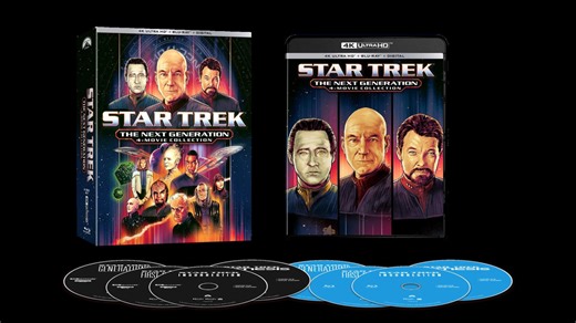 Star Trek: The Next Generation Movie 4K Blu-ray Collection Is 47% Off