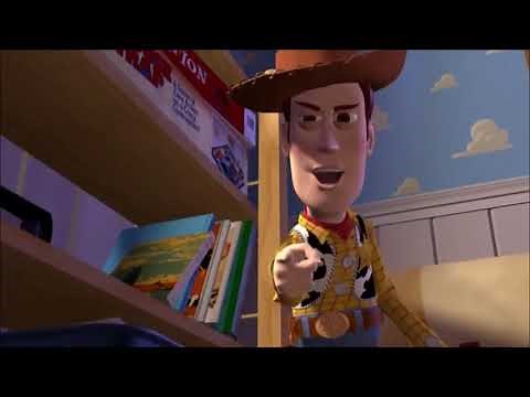 Toy Story Edited | Woody pushes Buzz out of the window