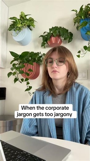Corporate jargon 😴
