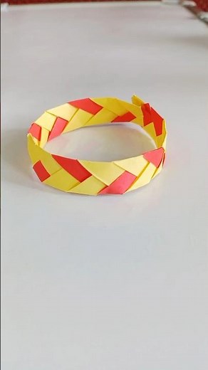 How To Make Paper Bracelet | DIY Paper Bracelet | Origami Adjustable Bracelet