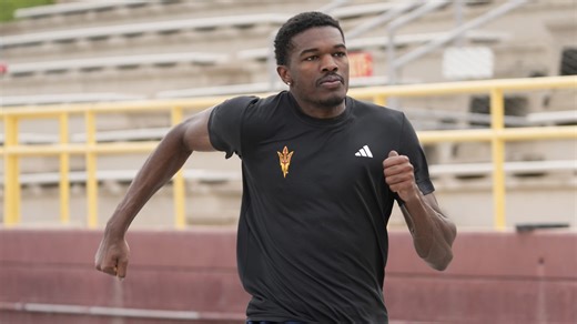Arizona State junior runs top 2026 world time in 400 meters
