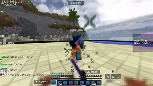 在CheatBreaker客户端上使用黑客