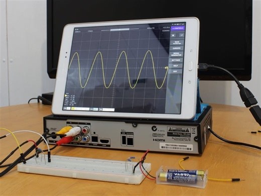 Parts-Bin Oscilloscope @Raspberry_Pi #PiDay #RaspberryPi