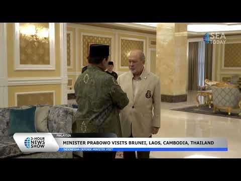 Indonesian Defense Minister Prabowo Meets Sultan Ibrahim Of Malaysia