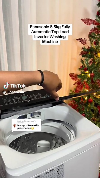 Panasonic 8.5kg Fully Automatic Top Load Inverter Washing Machine