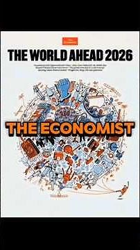 A capa de 2026 da revista the economist e a agenda global.