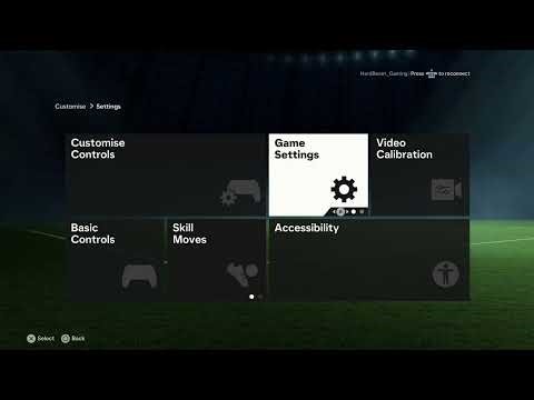 EA FC 24: Adjusting Game Speed