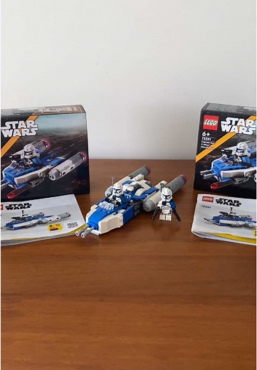 Captain Rex Microfighters: LEGO Star Wars Build Guide