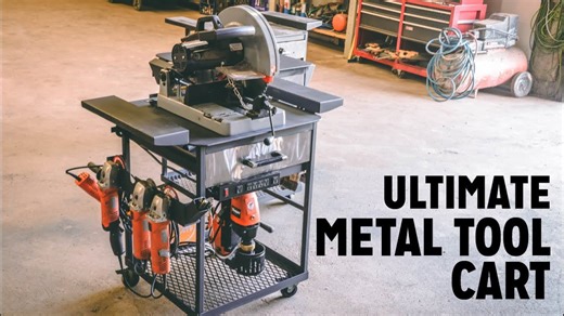 How a DIY Tool Cart Transforms Your Workshop