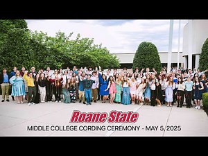 Roane State Middle College Cording Ceremony 2025