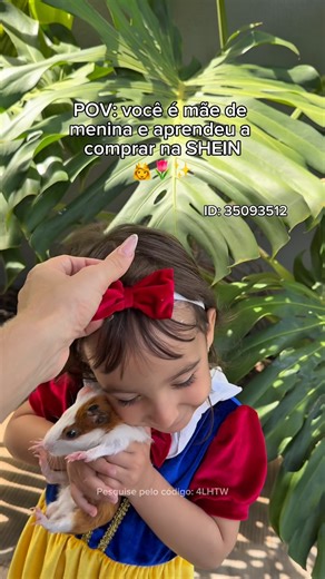 MARRARA on Instagram: "Tem mamãe de princesa aqui? 👸🌷✨🫶🏻 Baixe SHEIN APP, procure e siga 👉Playful Pals,Balabala Flagship Store,Cozy Pixies👈 para os looks mais estilosos. Não se esqueça de usar meu cupom para economizar ainda mais! 🎫262KIDSmarrarachavess845✨ Nossa mini modelo tem 3 aninhos, 15 kgs e ambos pedi tamanho 2-3 anos, coube com folga. Nome da loja: Playful Pals 🆔 35093512 🔗 https://shein.top/c2e8uz1 Nome da loja: Playful Pals 🆔 55162910 🔗 https://shein.top/dhnwgm8 @sheinoffic