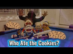WHO ATE THE COOKIES?? 👀 ✋️ #jeffy #marvin