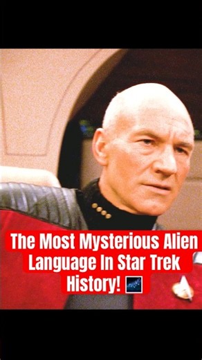 The Most Mysterious Alien Language In Star Trek History! 🌌 #startrek #shorts #shortvideo #short