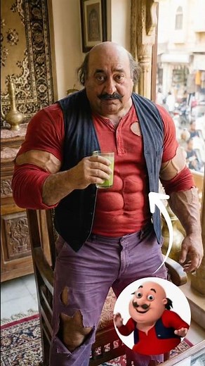 Motu Patlu All Characters In Real Life - Motu The Hulk #sehar #motupatlunewepisodeinhindi