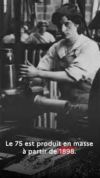 28 mars 1898 : adoption du canon de 75 mm modèle 1897 par l’armée française.