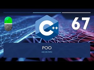 C++ Course. Static Usage II. Static Methods. Video 67