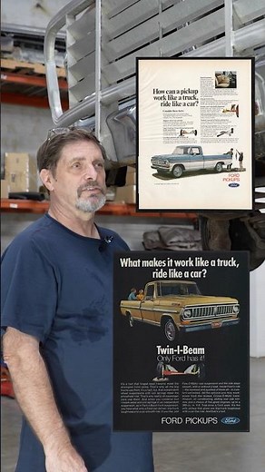 Ford’s Twin I-Beam front suspension #fordtrucks #trucktalk #ford