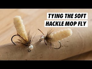 Fly Tying Tutorial: The Soft Hackle MOP FLY for Euro Nymphing // Fly fishing