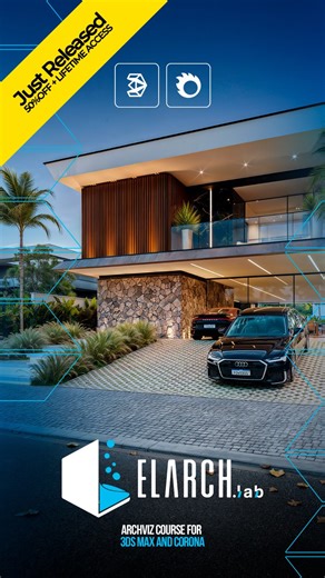 dviz 3d l Unreal Engine courses for archviz on Instagram: "🚨 OFFICIAL LAUNCH The complete 3Ds Max + Corona Render course by Elarch Studio has arrived — now available to the DVIZ community! 🚀 Learn from scratch how to create high-quality 3D renders and animations using a method validated in over 1,000 real-world projects delivered across the globe. ✅ For those seeking quality, efficiency, and true professional realism ✅ Full training focused on real results ✅ A course from a trusted partner — t