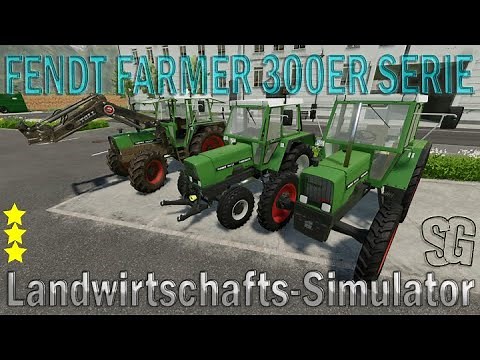 LS22 Modvorstellung - FENDT FARMER 300ER SERIE V1.0.0.0 - Ls22 Mods