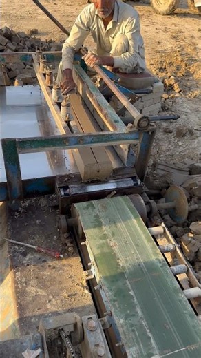 Bricks Making Machine process in working tractor #bricksmachine #viralreels #shortsfeed tranding