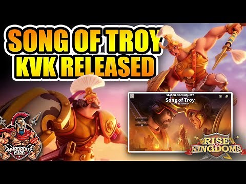 Song of Troy Released: Maps, Deities, New Animation [Hector & Achilles] - Rise of Kingdoms