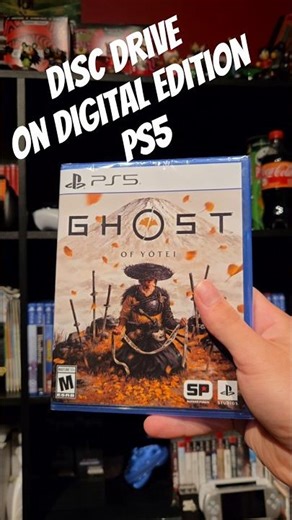 Disc drive on digital edition PS5 #Playstation #PS5